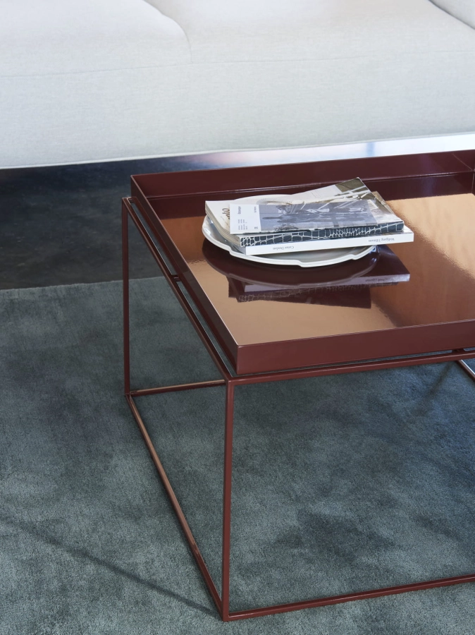 Tray Table Coffee chocolate high gloss_Raw Rug NO 2 dark green.jpg