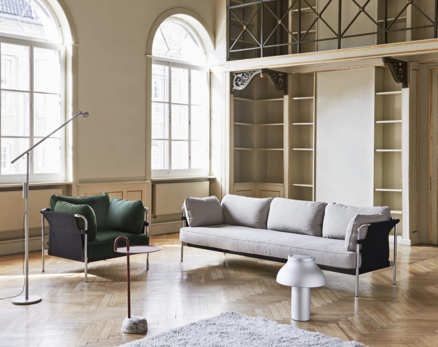 Fifty-Fifty Floor Lamp ash grey_Bowler mocca_PC Table Lamp aluminum_CAN 1 Seater Steelcut 975 black canvas chrome frame_CAN 3 Seater Ruskin 33 black canvas chrome frame.jpg