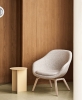 AAL 83_Bolgheri LGG60 w. velcro w. feltglider matt lacquer oak base_Slit Table High yellow.jpg
