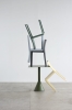 Elementaire Chair smoky green blue grey anthracite light yellow_Palissade Cone Table olive.jpg