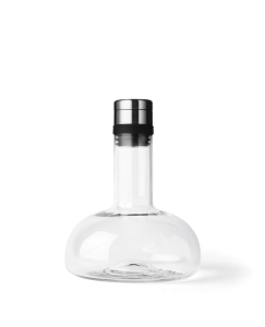 AUDO COPENHAGEN karafka WINE BREATHER ORIGINAL srebrna