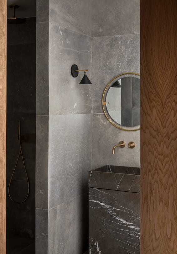 MENU_Nimbus Mirror_Cast Sconce Wall Lamp