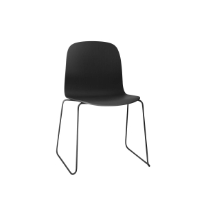 MUUTO krzesło VISU SLED czarne