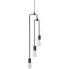 BOLIA lampa wisząca PIPER 3-ramienna czarna