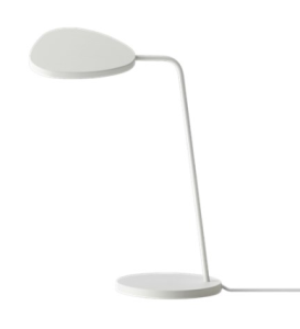 MUUTO lampa biurkowa LEAF biała