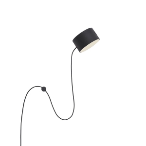 MUUTO lampa ścienna POST czarna