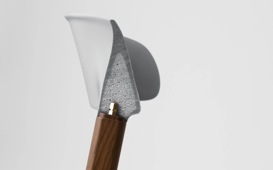 NORMANN COPENHAGEN krzesło HERIT dymiony dąb/szare