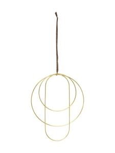 FERM LIVING dekoracja wisząca DECO zestaw 3 sztuk