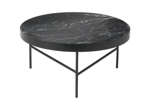 FERM LIVING stolik kawowy MARBLE L czarny
