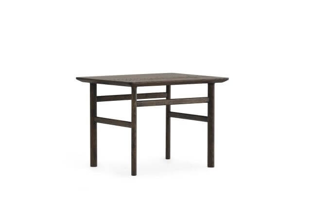 NORMANN COPENHAGEN stolik kawowy GROW 50x60 dymiony dąb