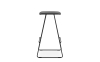 NORMANN COPENHAGEN stołek barowy JUST czarny