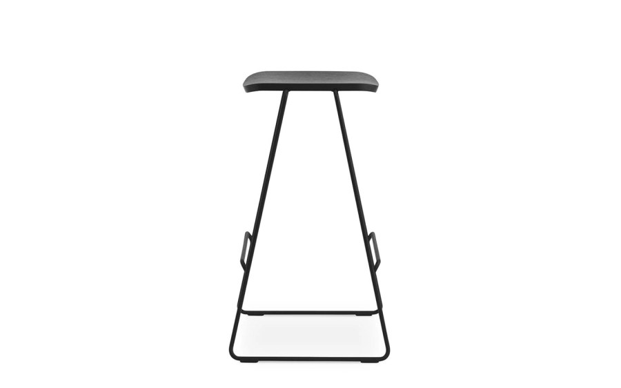 NORMANN COPENHAGEN stołek barowy JUST czarny