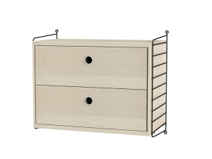 STRING konfiguracja BEDROOM A jesion/czarna