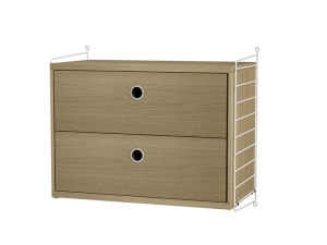 STRING konfiguracja BEDROOM A dąb/biała