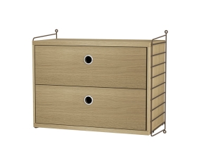 STRING konfiguracja BEDROOM A dąb/brązowa