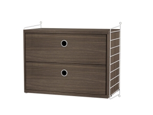 STRING konfiguracja BEDROOM A orzech/biała