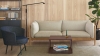 Arbour 3 Seater Hallingdal 220 oiled waxed oak_Dorso Fairway Dark Blue 308-288 black powder coated steel_Tapis Rug green.jpg
