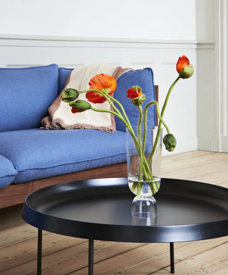 Arbour 3 Seater Re-wool 758 oiled waxed walnut_Tulou Coffee Table black_Crinkle Stripe Plaid cappuccino_01.jpg