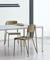 Petit Standard clay stained oak veneer seat and back clay powder coated steel base_New Order Table light grey.jpg
