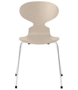 FRITZ HANSEN krzesło ANT 4 fornir barwiony, jasnobeżowy