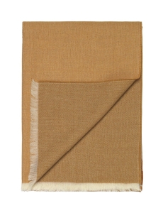 ELVANG pled VENICE white / yellow ocher