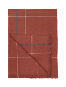 ELVANG pled SQUARE rusty red
