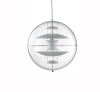 Lampa wisząca VP GLOBE białe szkło