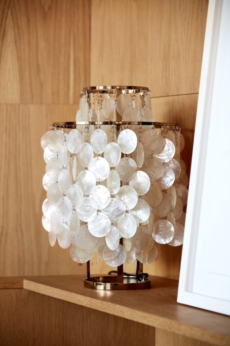 lampa stołowa Verpan mosiądz