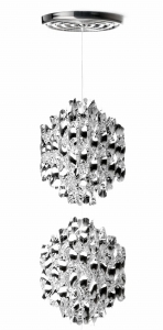 VERPAN lampa wisząca SPIRAL SP2 srebrna