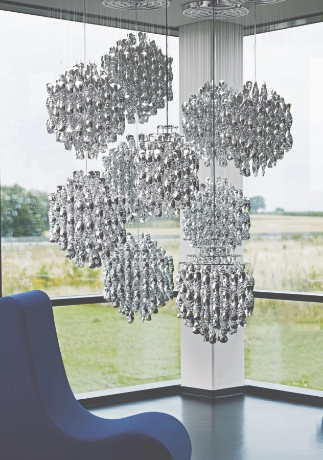 VERPAN lampa wisząca SPIRAL SP1 złota