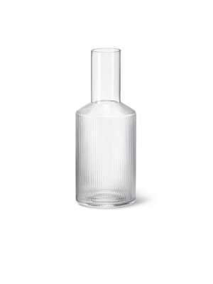 FERM LIVING karafka RIPPLE transparentna