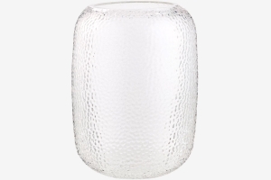 BOLIA waza/wazon UNA przezroczyste szkło bubbled