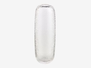 BOLIA waza/wazon UNA przezroczyste szkło bubbled 