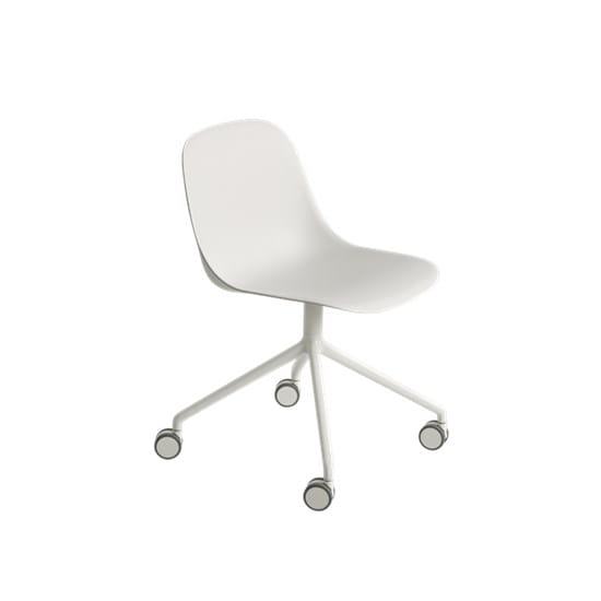 MUUTO krzesło obrotowe na kółkach FIBER SIDE SWIVEL