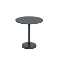 MUUTO stolik kawowy okrągły LINEAR STEEL czarny
