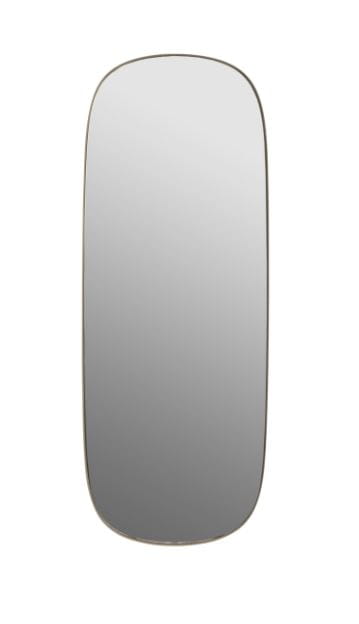 MUUTO lustro FRAMED L taupe/bezbarwne