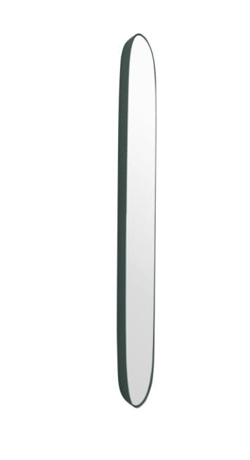 MUUTO lustro FRAMED L ciemno-zielony/bezbarwny