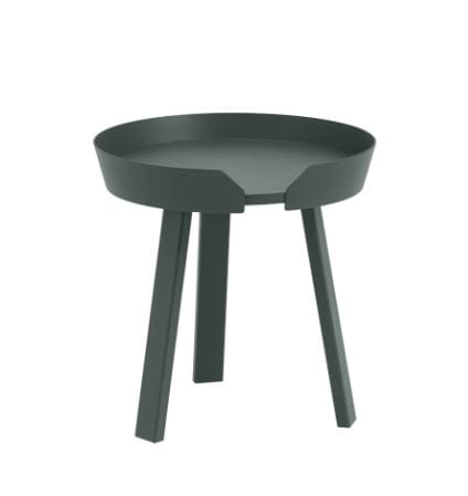 MUUTO stolik kawowy AROUND S ciemny zielony