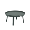 MUUTO stolik kawowy AROUND L ciemno-zielony