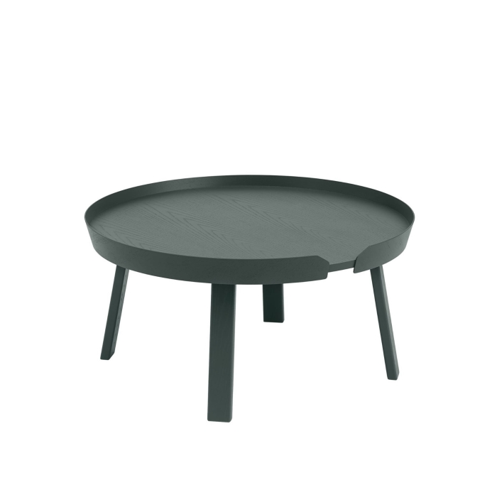 MUUTO stolik kawowy AROUND L ciemno-zielony