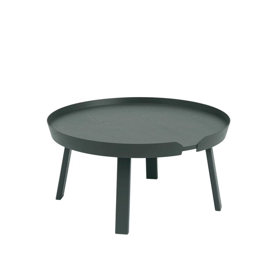MUUTO stolik kawowy AROUND L ciemno-zielony