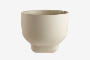 BOLIA doniczka FORMA beżowa M