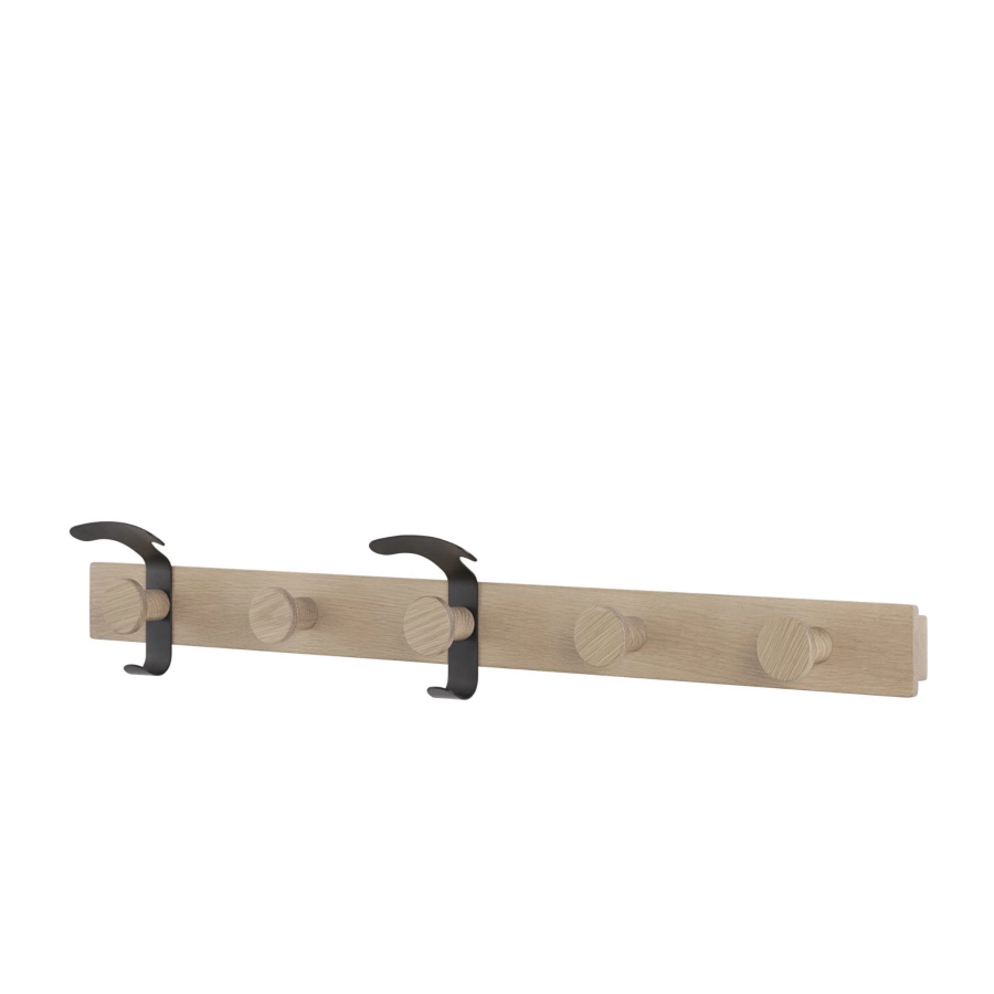 MUUTO wieszak PLANK dąb/czarny