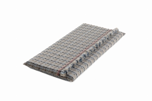 GAN RUGS materac GARDEN LAYERS CHECKS blue S