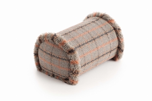 GAN RUGS poduszka/zagłówek GARDEN LAYERS TARTAN terracota L