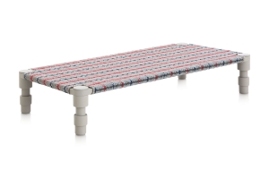 GAN RUGS łóżko/leżanka ogrodowa GARDEN LAYERS INDIAN BED TARTAN blue S 