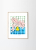 Madelen_Mollard_Pink_Plant_in_Yellow_Vase_Frame_Oak_Low_Res.jpg