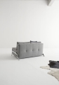 INNOVATION sofa rozkładana CUBED 02 chrom 140