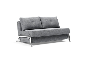INNOVATION sofa rozkładana CUBED 140 chrom  