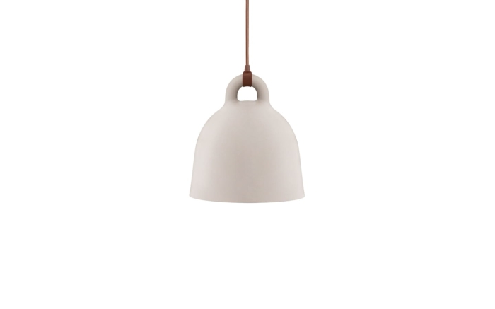 NORMANN COPENHAGEN lampa wisząca BELL piaskowa